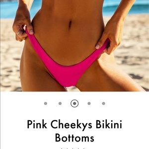 Ark Swimwear cheeky bikini bottoms.  Size XL.   Pink